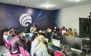 Dorong Keterbukaan Informasi, Dinas Kominfo Kaimana Dampingi Admin Website OPD