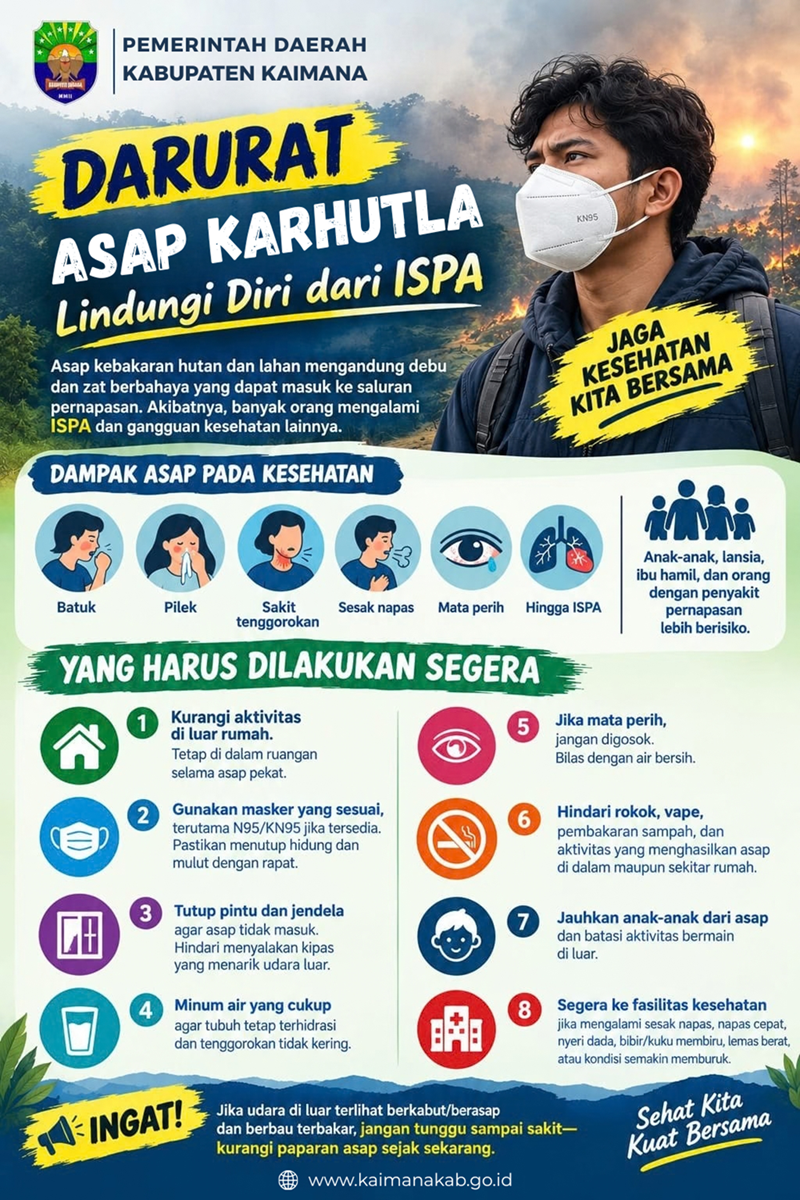 LINDUNGI DIRI DARI ASAP KAHUTLA
